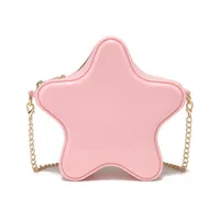 Spring And Summer New Jelly Bag Five-pointed Star Mini Bag Women's Crossbody Shoulder Chain Bag Lipstick Bag Large sku image 8