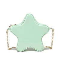 Spring And Summer New Jelly Bag Five-pointed Star Mini Bag Women's Crossbody Shoulder Chain Bag Lipstick Bag Large sku image 10