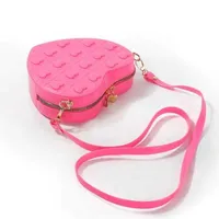 New Love Bag Fashionable And Easiest For Match Shoulder Crossbody Small Bag Women's Summer Cute Jelly Bag Heart Shape Bag main image 3