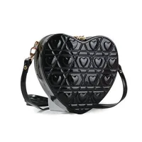 New Love Bag Fashionable And Easiest For Match Shoulder Crossbody Small Bag Women's Summer Cute Jelly Bag Heart Shape Bag sku image 1