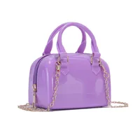 Summer New Jelly Bag Pillow Bag Mini Bag Handbag Trendy Explosion Shoulder Crossbody Women's Bag Foreign Trade sku image 2