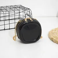 New Jelly Bag Cute Decorative Lipstick Small Square Bag Round Bag Shoulder Crossbody Chain Mini Bag For Children And Girls main image 2