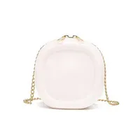 New Jelly Bag Cute Decorative Lipstick Small Square Bag Round Bag Shoulder Crossbody Chain Mini Bag For Children And Girls sku image 8