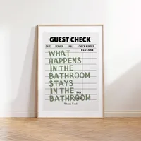 Toilet Bathroom Bathroom Pink Illustration Style Y2K Peach Lottery Ticket Canvas Decorative Painting Core Hanging Painting Frameless Poster sku image 128