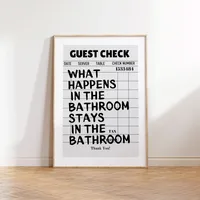 Toilet Bathroom Bathroom Pink Illustration Style Y2K Peach Lottery Ticket Canvas Decorative Painting Core Hanging Painting Frameless Poster sku image 119