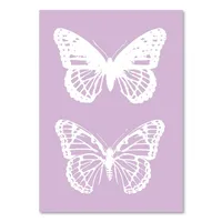 Nordic Pink Flower Butterfly Love Abstract Hotel B & B Living Room Wall Art Decoration Canvas Painting Core Hanging Painting sku image 22