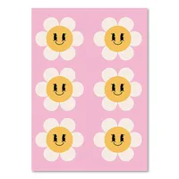 Nordic Pink Flower Butterfly Love Abstract Hotel B & B Living Room Wall Art Decoration Canvas Painting Core Hanging Painting sku image 81