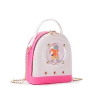 Jelly Bag Space Capsule Bag For Women  New Exquisite Design Handbag Fashionable And Cute Trendy Crossbody Bag sku image 2