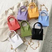 Foreign Trade Small Bag For Women  New Fashion Handbag Niche Versatile Chain Crossbody Jelly Bag Handmade Bag Wholesale main image 1