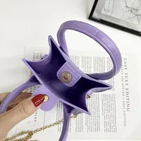 Foreign Trade Small Bag For Women  New Fashion Handbag Niche Versatile Chain Crossbody Jelly Bag Handmade Bag Wholesale main image 3