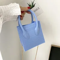 Foreign Trade Small Bag For Women  New Fashion Handbag Niche Versatile Chain Crossbody Jelly Bag Handmade Bag Wholesale sku image 6