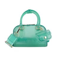 Bohao PVC  Jelly Bag Fashionable All-match Soft Handle Handbag Dirt-resistant And Easy-to-wash Summer Women's Crossbody Bag Customized sku image 2