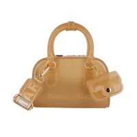 Bohao PVC  Jelly Bag Fashionable All-match Soft Handle Handbag Dirt-resistant And Easy-to-wash Summer Women's Crossbody Bag Customized sku image 8