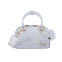 Bohao PVC  Jelly Bag Fashionable All-match Soft Handle Handbag Dirt-resistant And Easy-to-wash Summer Women's Crossbody Bag Customized sku image 7