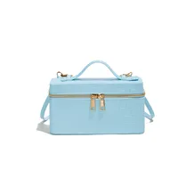 New Spring New Lp Crocodile Pattern First Layer Cowhide Single Shoulder Crossbody Handheld Small Bag Mini Women's Bag sku image 2