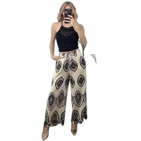 Women's Summer New Woven Wide-leg Loose Casual Straight Pants Women's Trousers main image 5