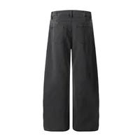 Jiayiku Tide Brand  Spring American Retro Washed Machete Jeans Straight Cleanfit Pants main image 2