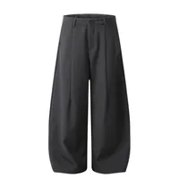 Jiayiku Men's  American Retro Pendant Machete Dress Pants Men's And Women's Cleanfit Loose Casual Pants sku image 1