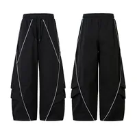 Jiayiku Men's Wear ∠ National Tide Functional Wind Machete Pants Hidden Paratroopers Tactical Inlay Design Casual Pants main image 5