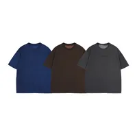 Jiayiku Men's  New Summer New Niche Simple T-shirt Short-sleeved Trendy Men's High-end Feeling Base Shirt For Men main image 4