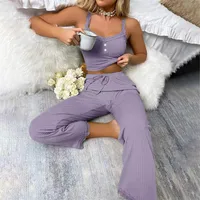 Casual Pajamas Women's Summer Lace Sling Sexy Hot Girls  Women's Home Clothes Pajamas main image 2