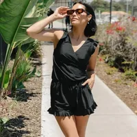 Foreign Trade New Women's Jumpsuit  Independent Station Popular Printed Three-piece Jumpsuit Swimsuit For Women main image 1