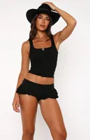 Summer  Wish Sweet Fresh American Girl All-match Ruffled Skirt With Underpants sku image 4