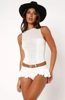Summer  Wish Sweet Fresh American Girl All-match Ruffled Skirt With Underpants sku image 9