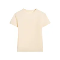 Women's Short-Sleeved Shoulder T-Shirt With French Crewneck  Summer Short Stretch Slim-Fit Hot Girl Style Slimming Short Top For Women sku image 5