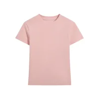 Women's Short-Sleeved Shoulder T-Shirt With French Crewneck  Summer Short Stretch Slim-Fit Hot Girl Style Slimming Short Top For Women sku image 7