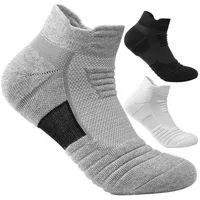 Men's Sports Socks Summer Professional Basketball Socks Outdoor Towel Socks Running Non-slip Short Socks Elite Socks main image 1