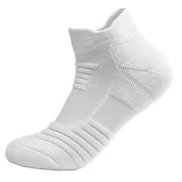 Men's Sports Socks Summer Professional Basketball Socks Outdoor Towel Socks Running Non-slip Short Socks Elite Socks sku image 8
