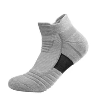 Men's Sports Socks Summer Professional Basketball Socks Outdoor Towel Socks Running Non-slip Short Socks Elite Socks sku image 9