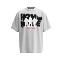 Jiayiku Men's Clothing  Summer  Street Hip Hop Brand Tee Culture Shirt Diablo Character T-shirt Short Sleeve sku image 3