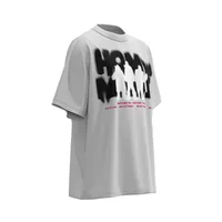 Jiayiku Men's Clothing  Summer  Street Hip Hop Brand Tee Culture Shirt Diablo Character T-shirt Short Sleeve main image 4