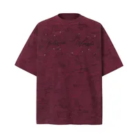 Jiayiku Men's  Summer New American Retro Fashion Brand Washed Old Star Rivet Short-sleeved T-shirt For Men main image 2