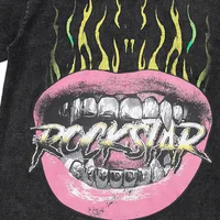 Jiayiku Men's  Summer American Street Hip Hop Fashion Brand Diablo Kuso T-shirt Washed T-shirt Short Sleeve main image 3
