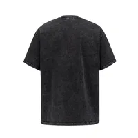 Jiayiku Men's  Summer American Retro Fashion Brand Holiday Culture Shirt Cartoon Printed Washed T-Shirt Short Sleeve main image 2