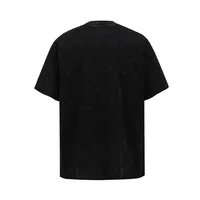 Jiayi Library Men's  Summer American Motorcycle Style Color-block Sweatshirt Year Of The Snake Theme Washed Short-sleeved T-shirt Men main image 2