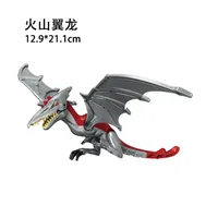Zhu Luoji Dinosaur Puzzle Assembled Building Blocks Kidsren's Toys Hot-selling  Quick-buy Bag Packaging main image 2
