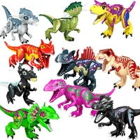 Zhu Luoji Dinosaur Puzzle Assembled Building Blocks Kidsren's Toys Hot-selling  Quick-buy Bag Packaging main image 5
