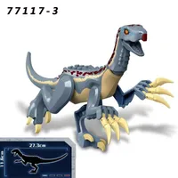 Zhu Luoji Dinosaur Puzzle Assembled Building Blocks Kidsren's Toys Hot-selling  Quick-buy Bag Packaging sku image 15