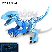 Zhu Luoji Dinosaur Puzzle Assembled Building Blocks Kidsren's Toys Hot-selling  Quick-buy Bag Packaging sku image 12