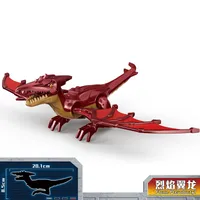 Zhu Luoji Dinosaur Puzzle Assembled Building Blocks Kidsren's Toys Hot-selling  Quick-buy Bag Packaging sku image 7