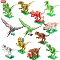 Children's Puzzle Puzzle Block Toy Jurassic Dinosaur Block Boy 12 Foreign Trade  Explosions main image 1