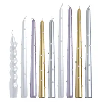 30CM Pearl Long Rod Wax Hotel Aromatherapy Candle Atmosphere Desktop Ornaments European Romantic Smokeless Pearl Candle main image 7