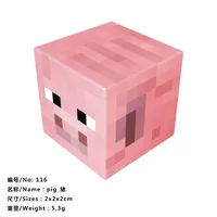 My World Game Surrounding Hell Portal Magnetic Matching Wholesale Puzzle Small Square Building Blocks Gift Toys sku image 33