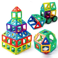 Medium Magnetic Sheet Supplement Children's Magnet Magnetic Building Blocks Large Full Magnetic Color Window Magnetic Sheet Parts main image 4