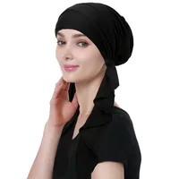 New Solid Color Pile Cap Women's Tail Cap Four Bars Aircraft Cap Tam-O'-Shanter In Stock main image 1