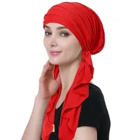 New Solid Color Pile Cap Women's Tail Cap Four Bars Aircraft Cap Tam-O'-Shanter In Stock main image 3